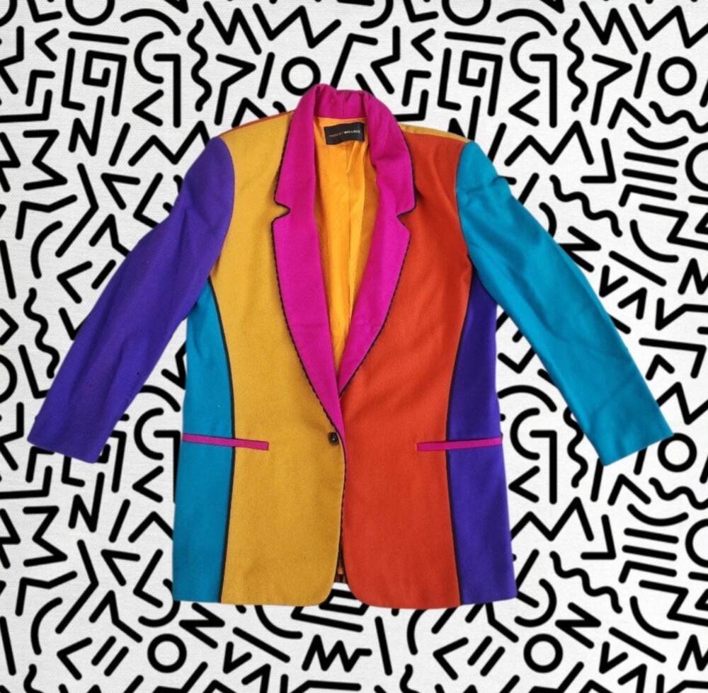 Color Block Blazer - Picture 2 of 7